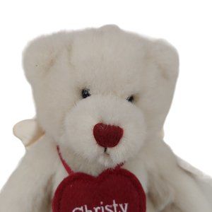 Ganz My Very Own Angel Plush Christy Cream Stuffed Animal Teddy Bear Personalize